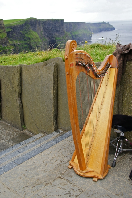 Harfa, herb Irlandii
