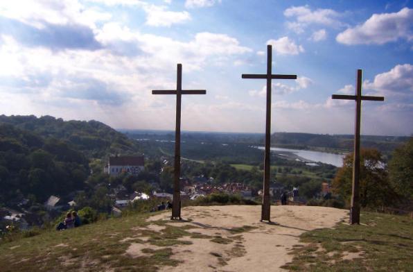 Góra Trzech Krzyży w Kazimierzu nad Wisłą.
