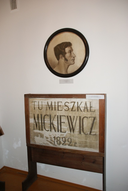 Wilno, w domu A. Mickiewicza.
